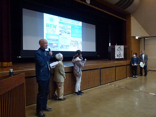 団体活動紹介のようす