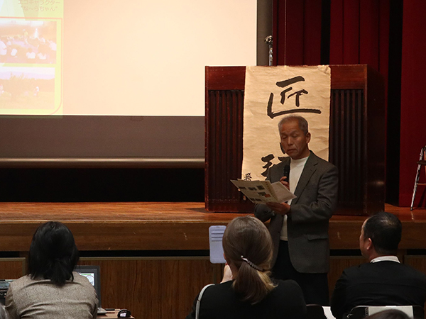 団体活動紹介のようす